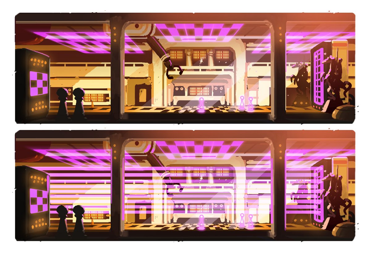 LeviRyken's tweet photo. An Archive: Grid Clash study ♟️🖥️
#headlander https://t.co/4qCj9PiOMS