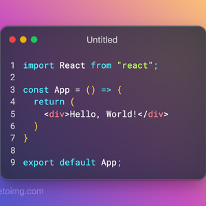 ch83tako_to_keL's tweet photo. Hot new product on Product Hunt: Code to Image Converter — Convert your code snippets to beautiful images https://t.co/6jX0eHWgwZ https://t.co/mmi639BTYW