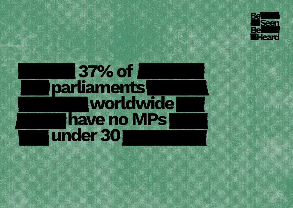UNYouthAffairs's tweet photo. What time is it?   

⏰ Time to reform political systems so that youth can #BeSeenBeHeard in public life and take an active part in decision-making.   

Learn more about how we are campaigning to make this happen: https://t.co/MxVwx2HYVH https://t.co/xuShF5EskD