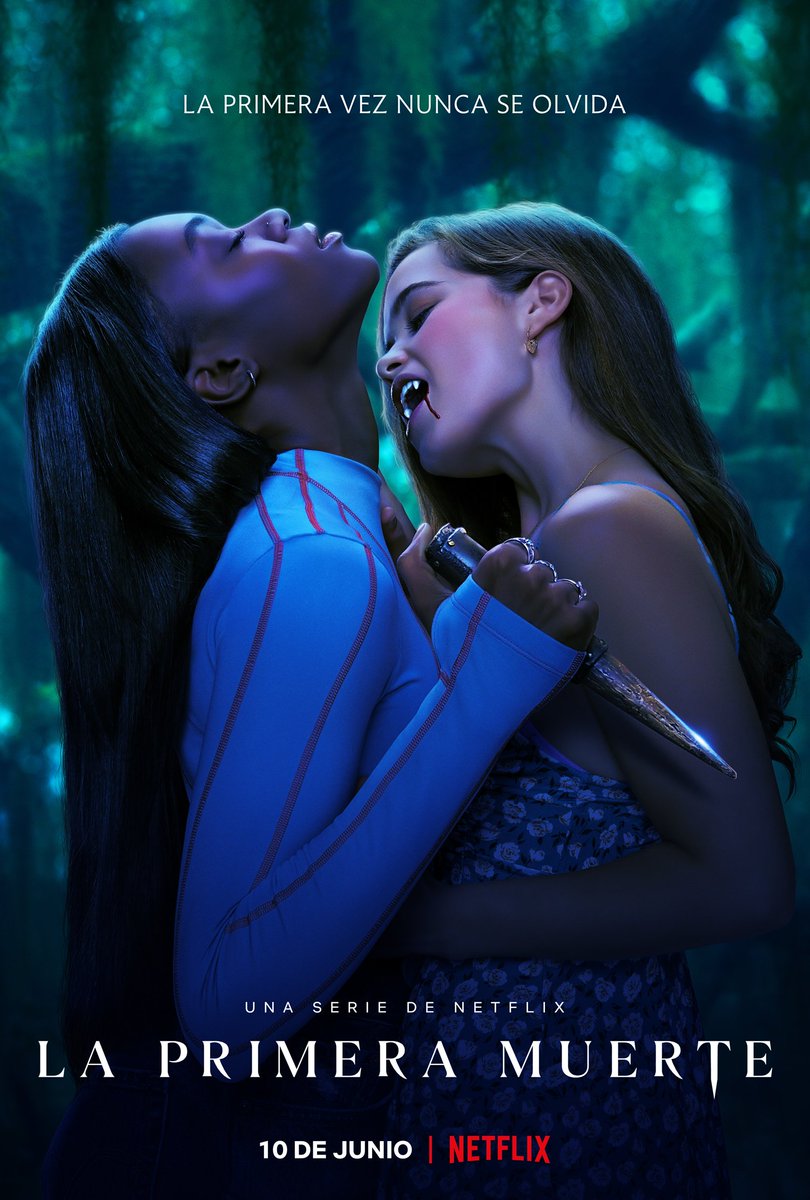 Cine_Cage's tweet photo. #PorSiNoLoViste #NuevoPóster de #LaPrimeraMuerte, nueva serie original de @NetflixLAT producida por #EmmaRoberts, estrena el 10 de Junio 🩸 https://t.co/FBrTYPoA7b