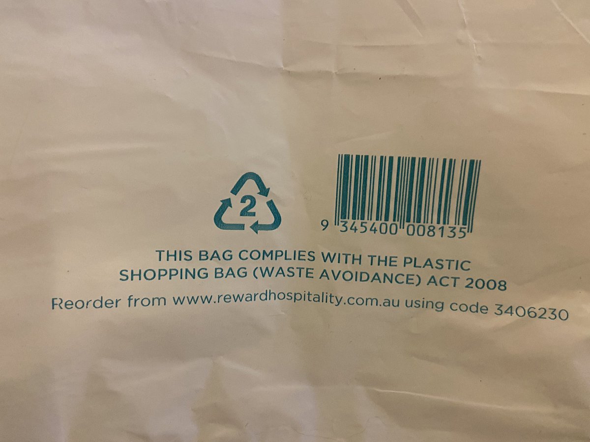 ntweet_'s tweet photo. @PlanetArk can you tell me how I recycle a plastic bag with mobius loop 2 ? Thanks https://t.co/YFTf1P5ea3