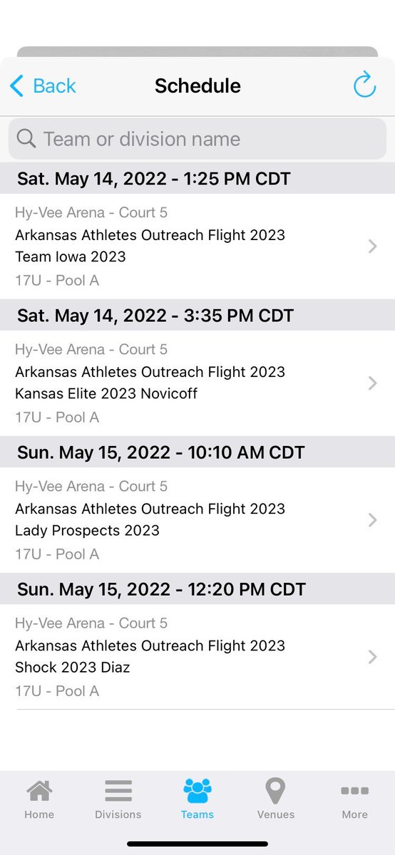 Our Flight 2023 team is headed to Kansas City this weekend! Be sure to check out their game times below and watch them go get after it! Good luck ladies &amp; Coach <a href="/ssandersPT24/">Steven Sanders</a>! #FlightStrong #SOAR ✈️