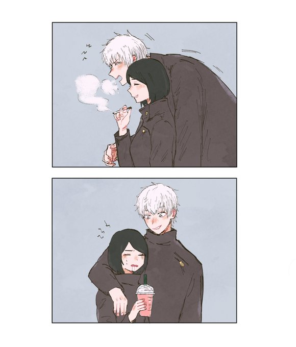 お互いの好きなものちょっと試してみたけどやっぱムリっていう悟硝 
