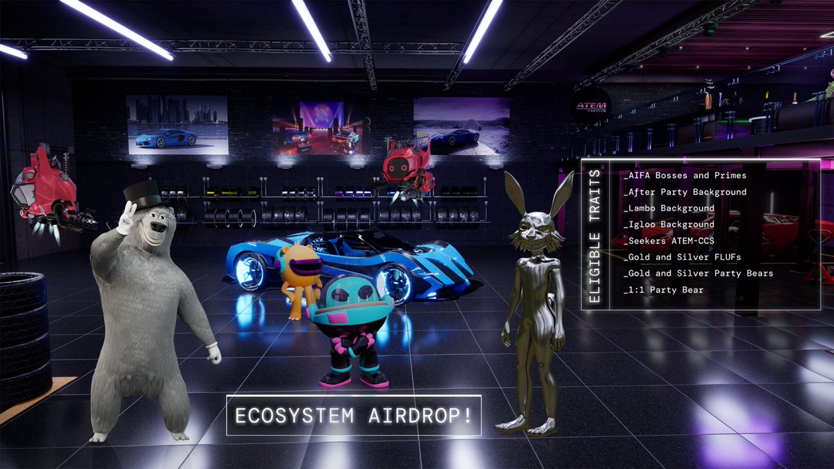 ATEM Car Club tweet media