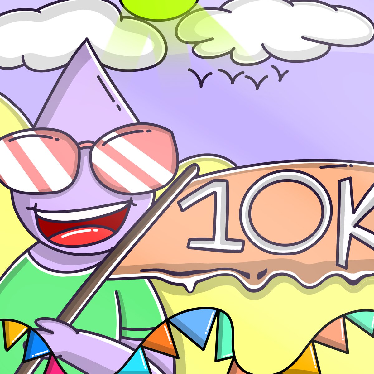 🎉 This is a moment where we want to thank our beloved community for the support and for reaching this milestone
We officially reached over 10.000 members in Discord and this is possible only thanks to you

Interacting with this tweet will be considered for WL and OG roles! 
#NFT