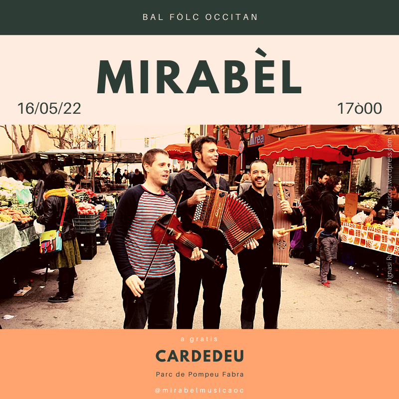 MirabelMusicaOc's tweet photo. Mirabèl - Propers concerts i activitats - https://t.co/EeDSicnjP7 https://t.co/u57Dmylmky