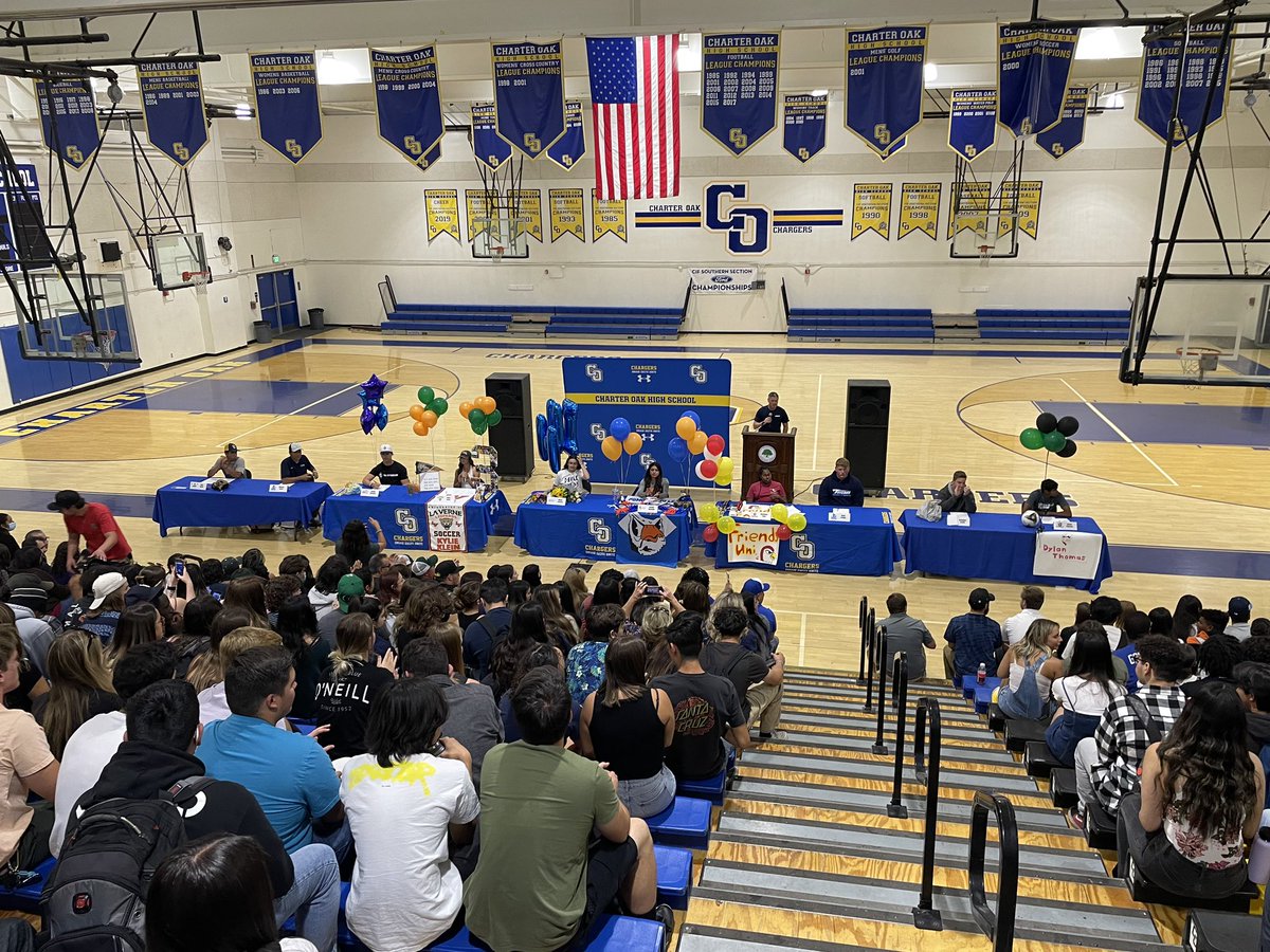 Charter Oak Chargers tweet media