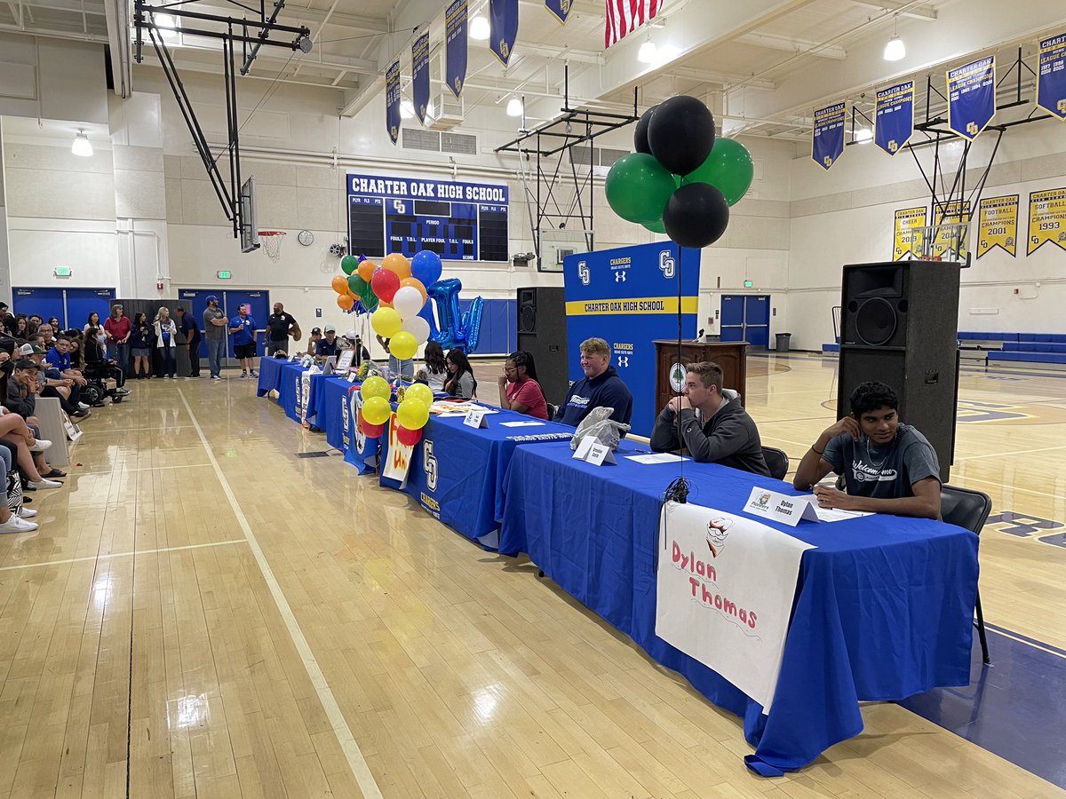 Charter Oak Chargers tweet media