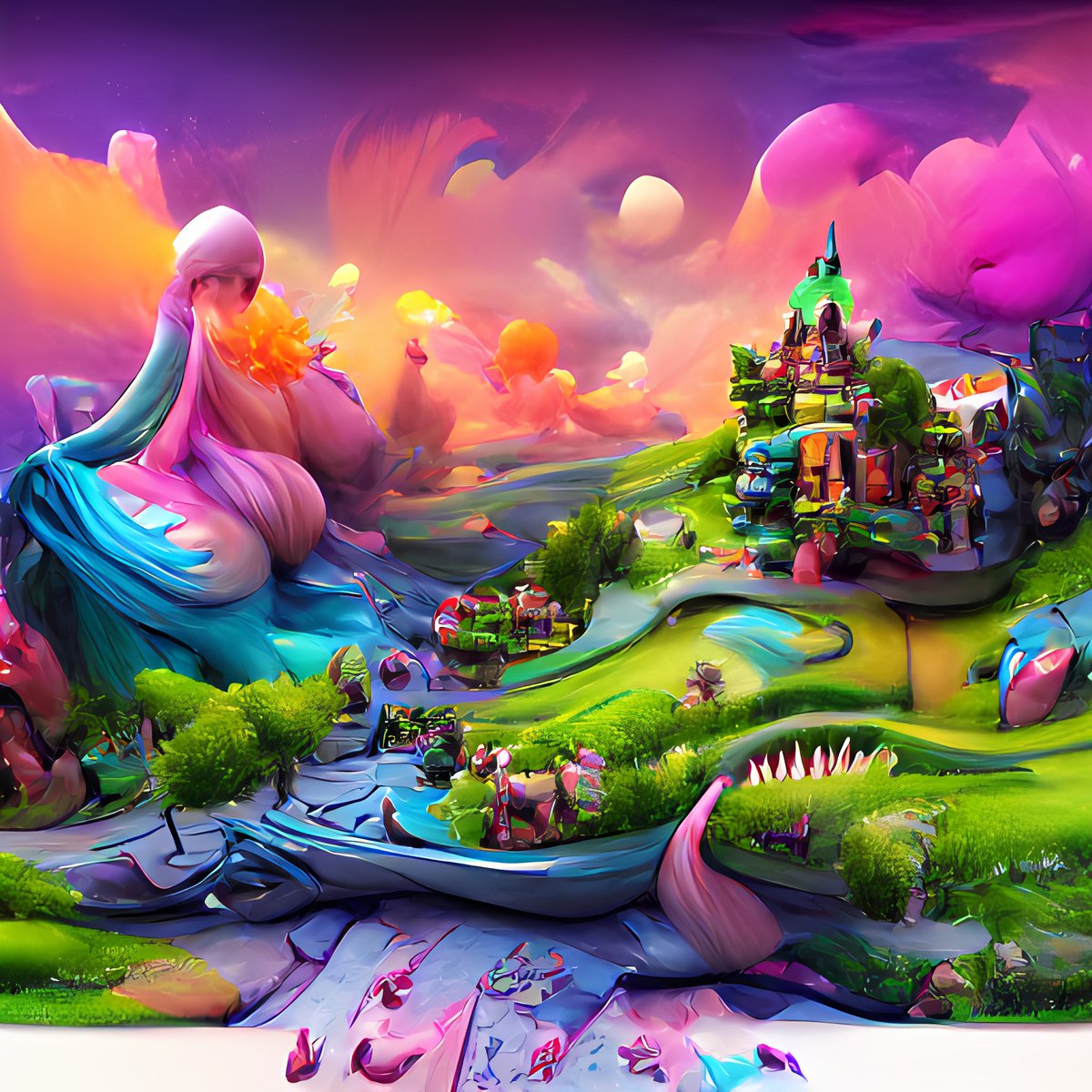 🚨New Drop!🚨
The crypto crash has got me all weird. Tried a different style in my art. Do you like it? Should I make more?

opensea.io/collection/ai-…

#NFTs #NFTdrop #PolygonNFT #AIart #NewArtist #NFTCommunity #OpenSeaNFT