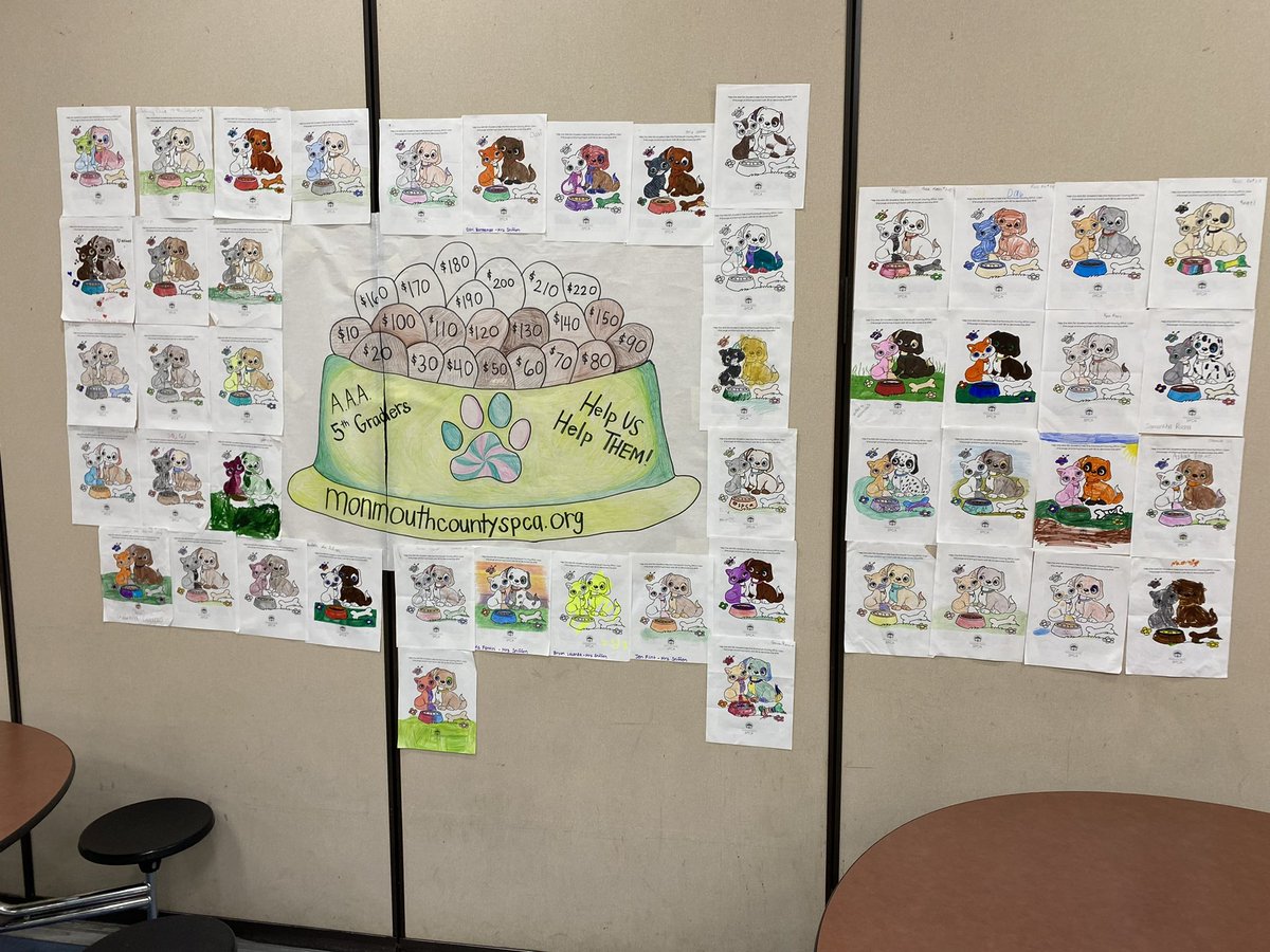 Kelley Stiles (@stileskelley) on Twitter photo Finished the school week strong! 💪🏼Celebrated our end of the year ABC countdown - today was B for Buddy Reading & my colleagues helped me hang up our fabulous <a href="/TheMCSPCA/">Monmouth County SPCA</a> donation pages. We are up to $154 already plus sheets, treats & toys! 🫶🏼#TogetherWeCan #FifthGradeRocks Finished the school week strong! 💪🏼Celebrated our end of the year ABC countdown - today was B for Buddy Reading & my colleagues helped me hang up our fabulous <a href="/TheMCSPCA/">Monmouth County SPCA</a> donation pages. We are up to $154 already plus sheets, treats & toys! 🫶🏼#TogetherWeCan #FifthGradeRocks