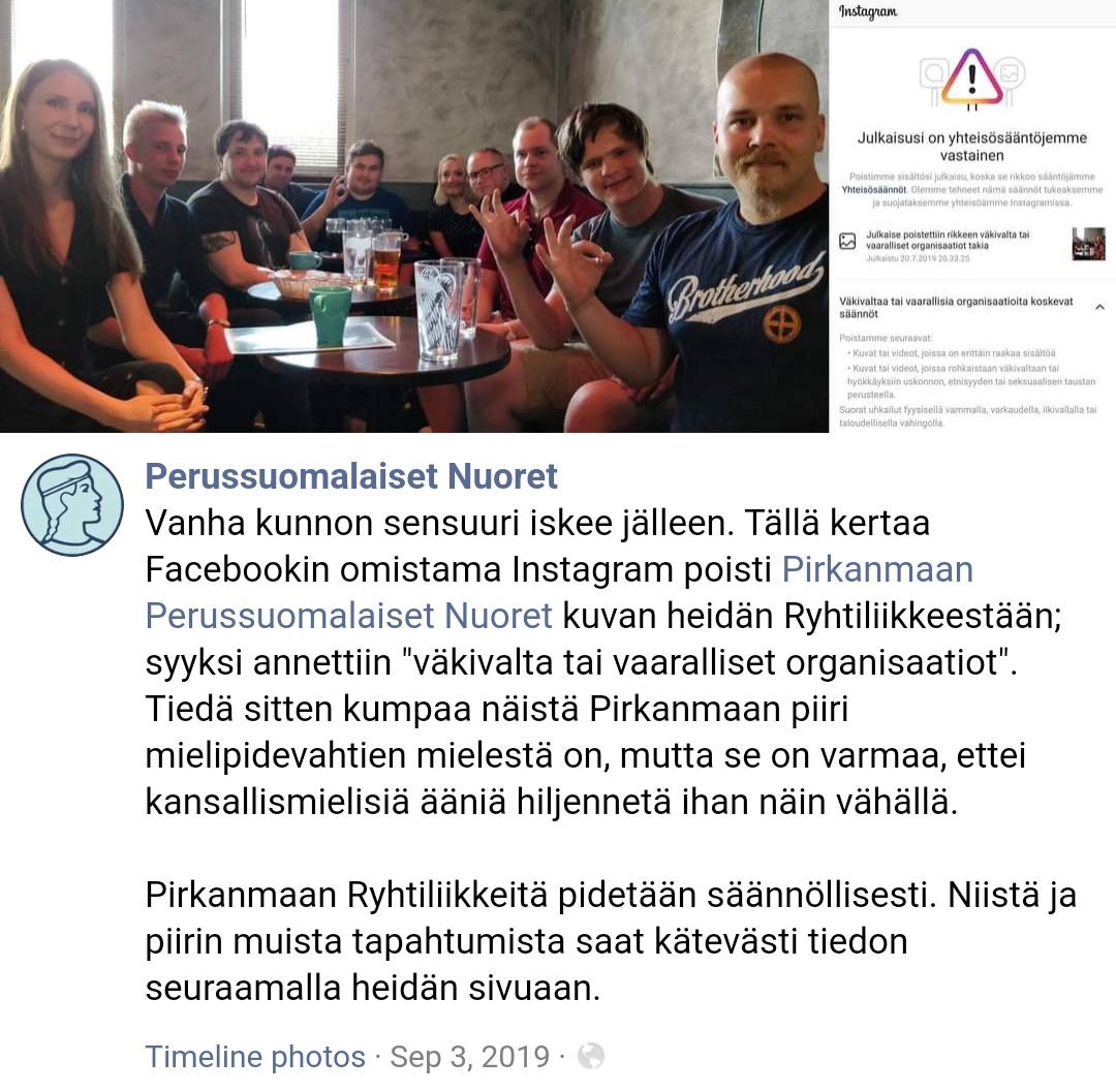 kasvismafioso's tweet photo. Kun #PSnuoret ajettiin alas, niin millä perusteella #MikoBergbom valittiin #PSnuoriso'n johtoon? Samaa porukkaa. https://t.co/zlCi8Peq9s