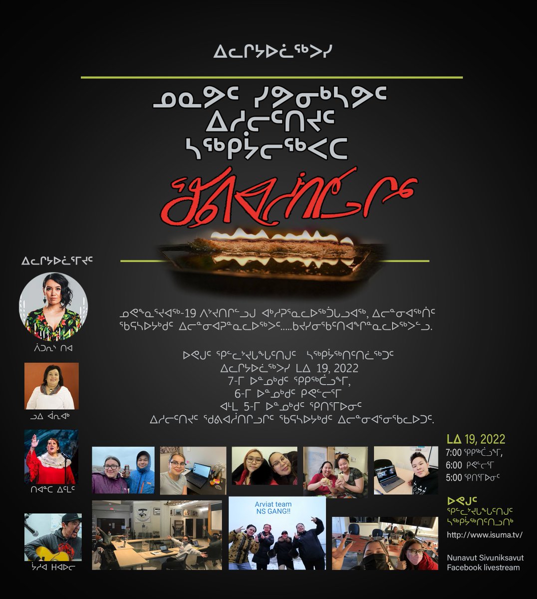 2021-2022ᒥ ᓄᓇᕗᑦ ᓯᕗᓂᒃᓴᕗᒻᒥ ᐃᓕᓐᓂᐊᓚᐅᖅᑐᑦ ᐃᓱᓕᑦᑎᓕᖅᐸᑕ ᖁᕕᐊᓲᑕᐅᓗᑎᒃ ᐃᓚᒋᔭᐅᓛᖅᐳᓯ ᕿᑎᖅᑰᑦ ᒪᐃ 19-ᒥ