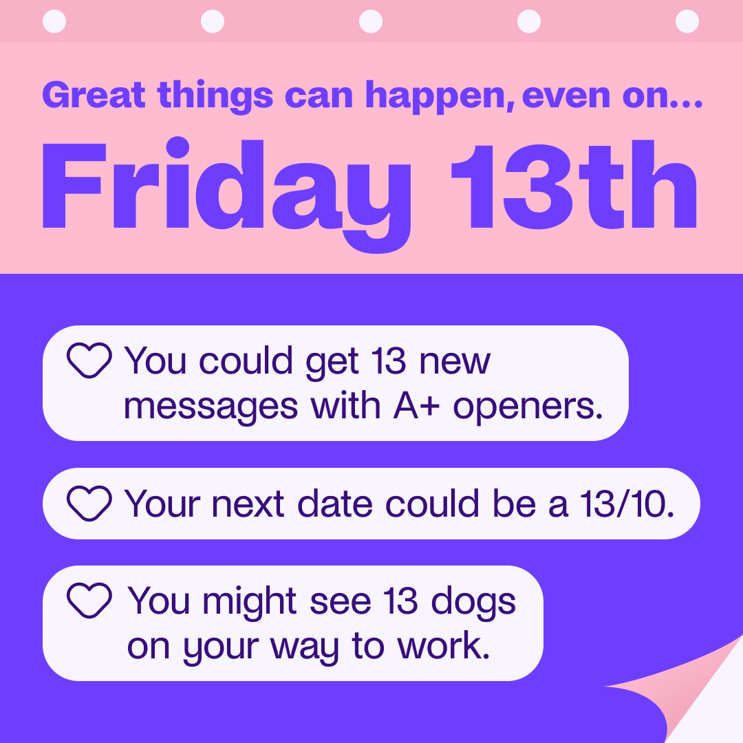 They say nothing good comes from #FridayThe13th, but seeing 13 dogs would definitely make up for it 🐶🥺 

Are you feeling lucky or unlucky today? 👇