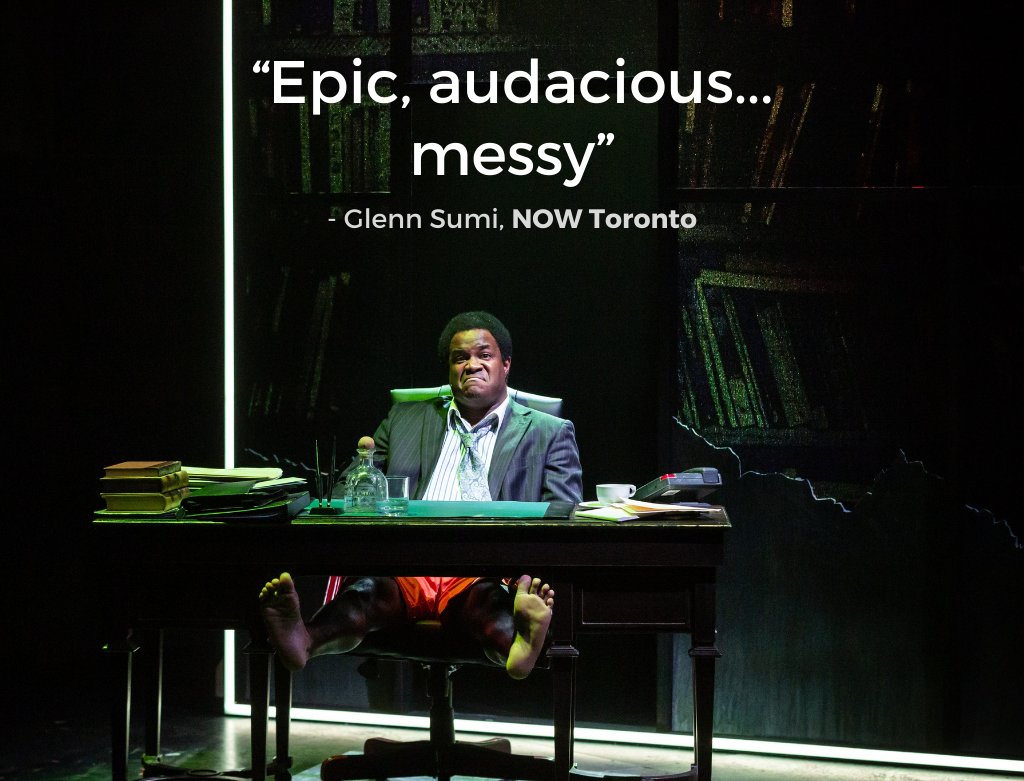Thank you <a href="/nowtoronto/">Now Toronto</a> &amp; <a href="/glennsumi/">Glenn Sumi</a> for the AMAZING review!

Only 9 more chances to see the Canadian Premiere of Is God Is by Aleshea Harris. Get you tickets today! 
canadianstage.com/shows-events/s…

📷Elijah Nichols
<a href="/necessaryangel/">Necessary Angel</a> <a href="/canadianstage/">Canadian Stage</a> <a href="/OyinOladejo/">Oyin Oladejo</a> <a href="/NessaSears/">Vanessa Sears</a> @ItsMrMGB