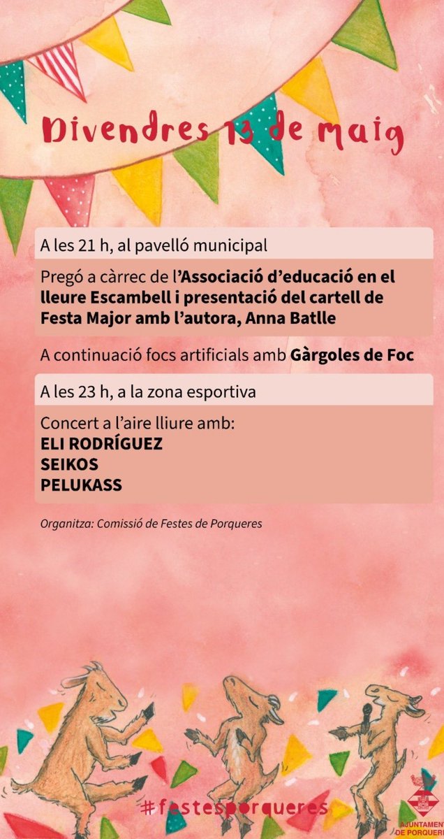 aclementegarcia's tweet photo. Aquesta nit actuacions musicals a Porqueres. I @seikos_official presenta el seu nou disc i renovat directe. Fantástic!! https://t.co/uwZSUOVYwP