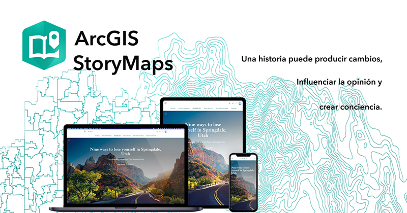 aulagisacademia's tweet photo. Desde viajes épicos por carretera hasta sus restaurantes locales favoritos 🌍 Todo el mundo ama 💖 una buena historia, y sus historias están esperando a ser contadas. Compártelas con #ArcGISStoryMaps haciendo clic aquí:  https://t.co/jNwXMIySyC https://t.co/55Lgy0NZqN