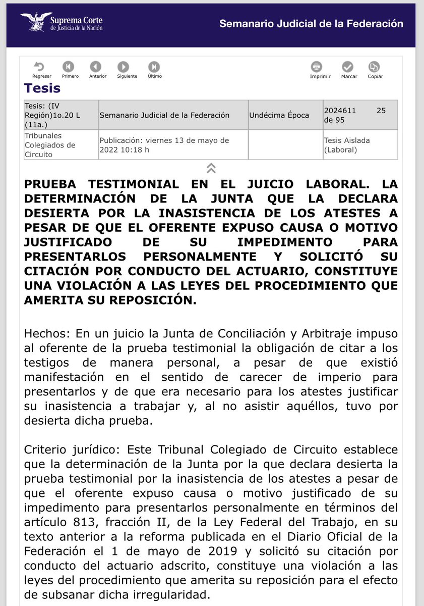 abuelosho's tweet photo. Hoy es #ViernesDeJurisprudencia, y hay bastantes en materia laboral y de seguridad social, muchas muy interesantes, tomen nota 📝 👇🏼 https://t.co/IXhDK0hBwL