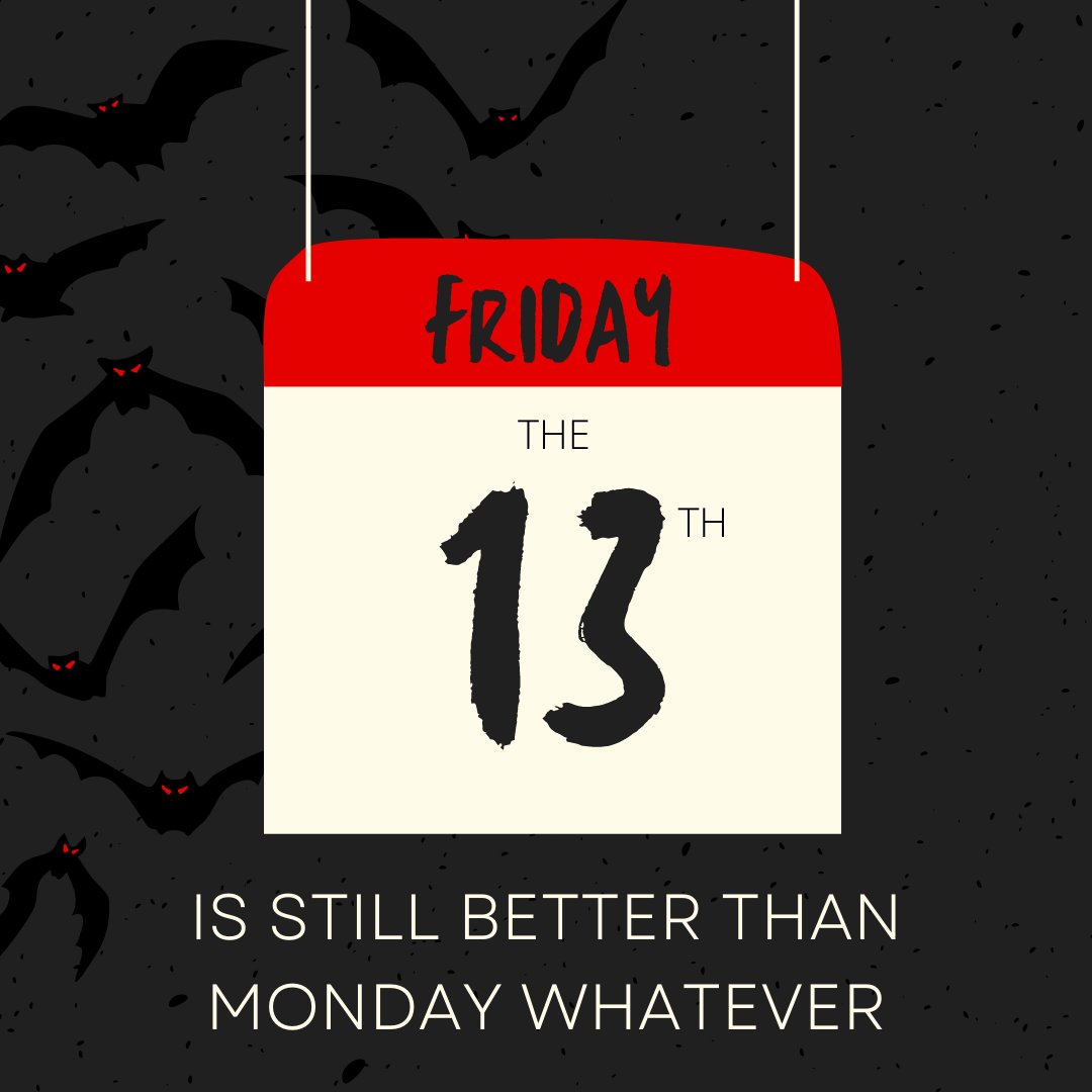 WorldwideBrands's tweet photo. ๐.... am I right?
#fridaythe13th #friday #weekendisover #weekendhasstarted https://t.co/qr3UXyMtea