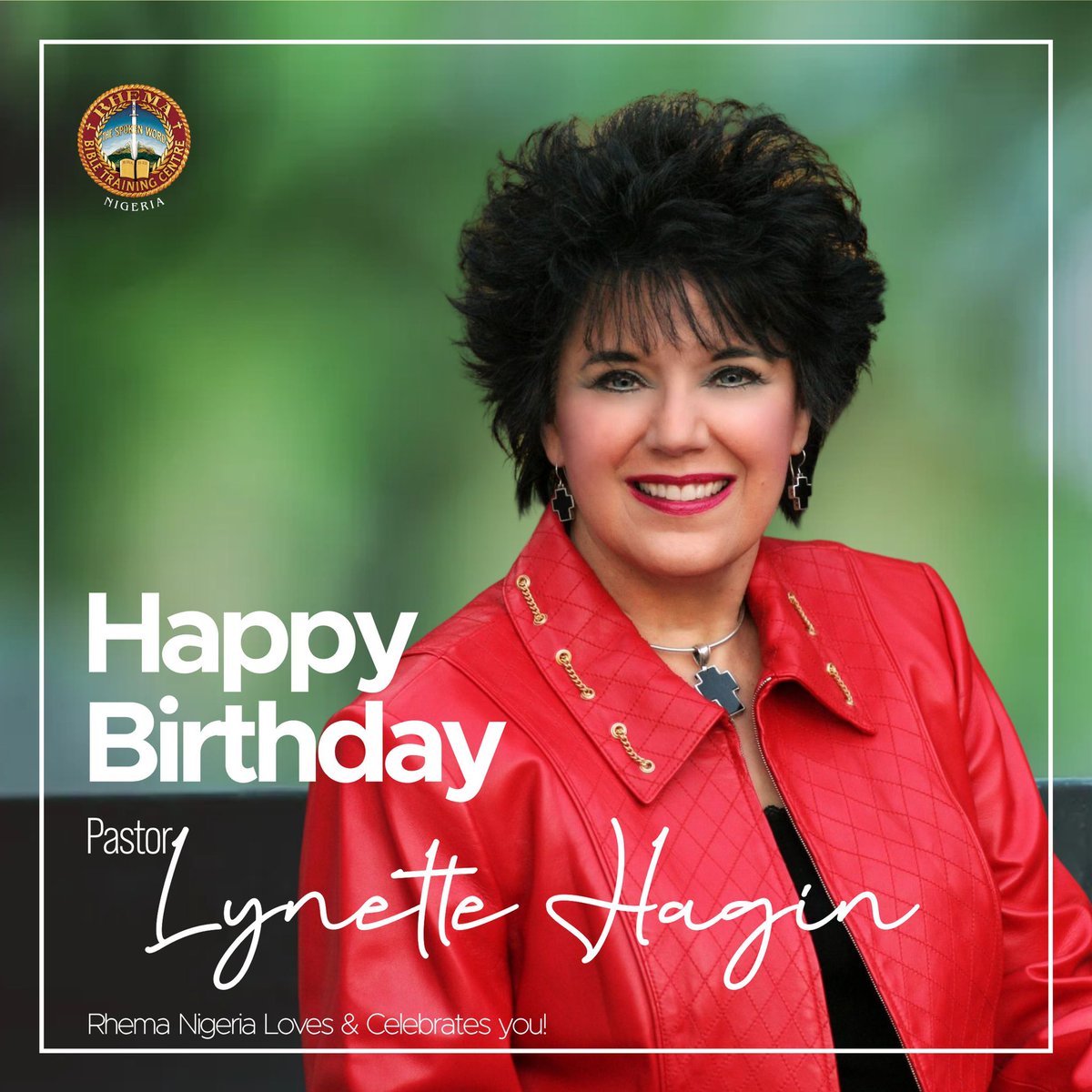 ToksAdejuwon's tweet photo. Dear Pastor Lynette,

As the Matriarch of the RHEMA Family Worldwide, we are honoured and glad to celebrate you today. 

Your devotion, leadership &amp; prayer life are an inspiration

Happy Birthday Mom. 
RHEMA Nigeria celebrates you today and always.

@rhemabible @rbtc_usa @khm_usa https://t.co/WiFzlnBdWW
