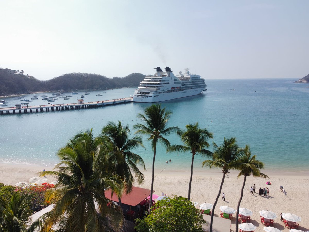 PpFigueroaH's tweet photo. 3/3
El gobierno de #Huatulco en coordinación con instancias estatales, federales y organizaciones de la sociedad civil implementan un protocolo de recepción para hacer de la visita de los cruceristas una experiencia segura y placentera. https://t.co/fyuWAAJi1V