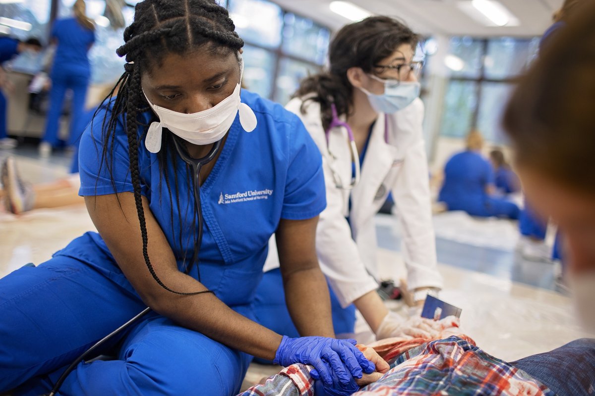Samford_Nursing's tweet photo. For 100 years we have sought to prepare nurses who give exceptional, compassionate, patient-centered care. This week, we celebrate the 7,000 Moffett &amp; Sanders School of Nursing alumni who make a difference around the world. Happy Nurses Week! https://t.co/9p8VvP6hG6