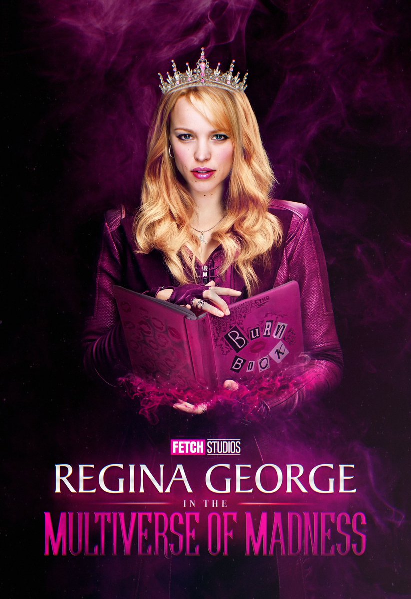 Hot4Haught's tweet photo. ✨💖REGINA GEORGE💖✨
in the Multiverse of Madness

Best thing I’ve ever done.
#MultiverseOfMadness #RachelMcAdams #MarvelStudios https://t.co/bfQzBB9go4