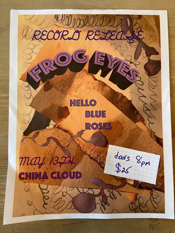 This is gonna be swell.
@sydney_hermant <a href="/frogeyesband/">Frog Eyes</a> <a href="/thechinacloud/">The China Cloud</a>