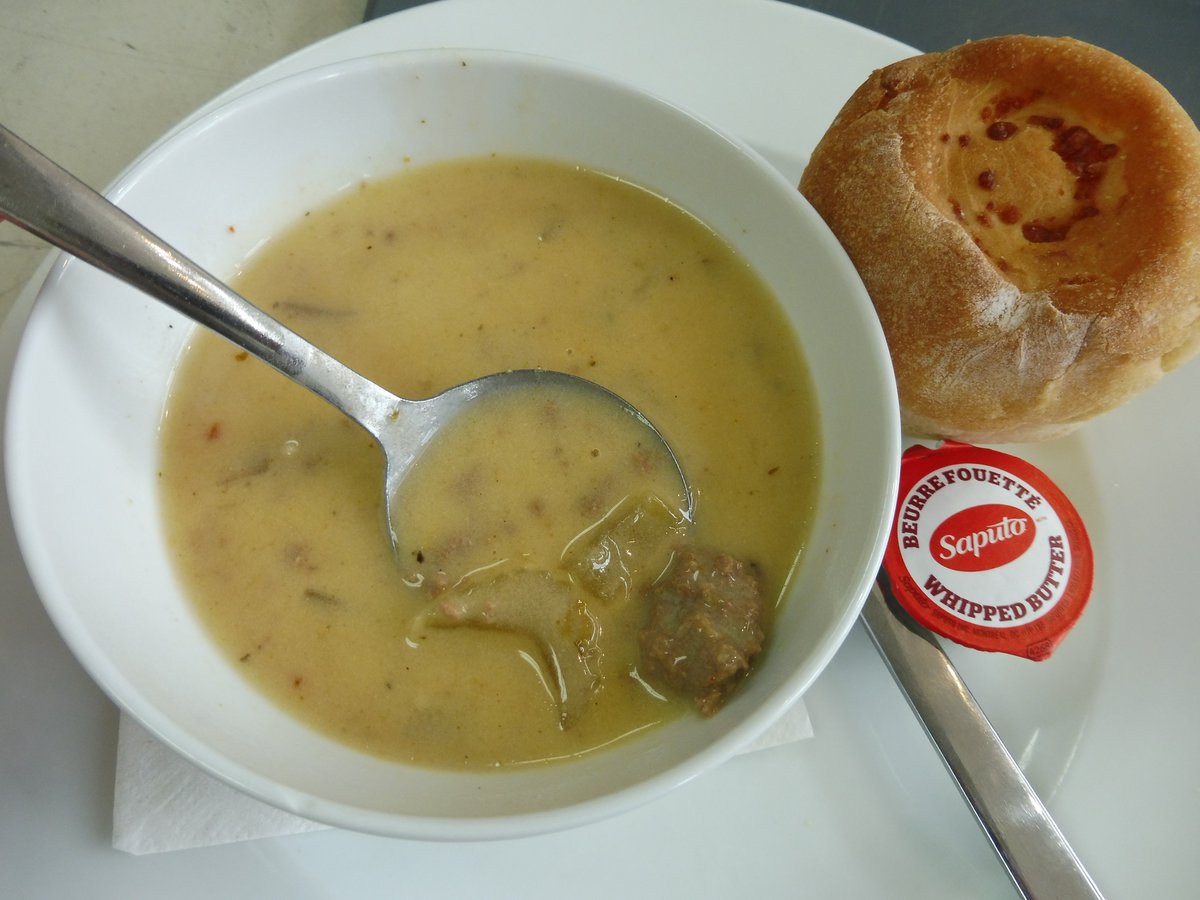 InspireCafe1's tweet photo. #lunchfeature #friday Grilled Reuben on Caraway Rye w/Soup. Bangers &amp; Mash Pie w/Tossed Salad. Hearty Bean or Cheeseburger Soup w/Bun. #medhat https://t.co/wpgCT3vmGZ
