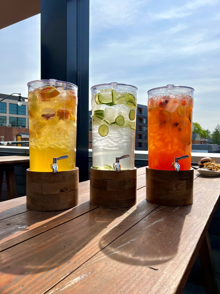 Go BIG this patio season with <a href="/seesawcbus/">SeeSaw</a>! New group summer drinks comin’ your way!!
-Seesaw Sangria
-Cucumber Soda
-Seasonal Margarita
🍇🍉🍒🥒