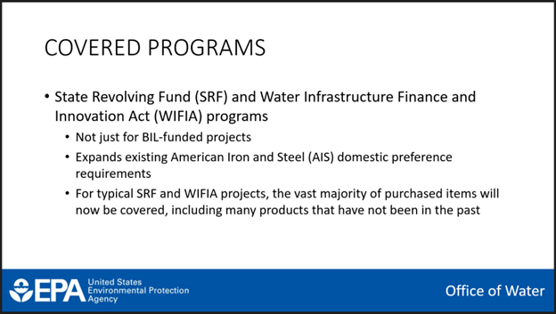nexomwastewater's tweet photo. U.S. #wastewater engineers: As shared by the @EPAwater, you have until Saturday, May 14 to submit your #BuildAmericaBuyAmerica (#BABA) waiver to keep your SRF- or WIFIA-funded projects on track--even if your project is not using #BIL or #IIJA funding! https://t.co/bIgU4HISyO