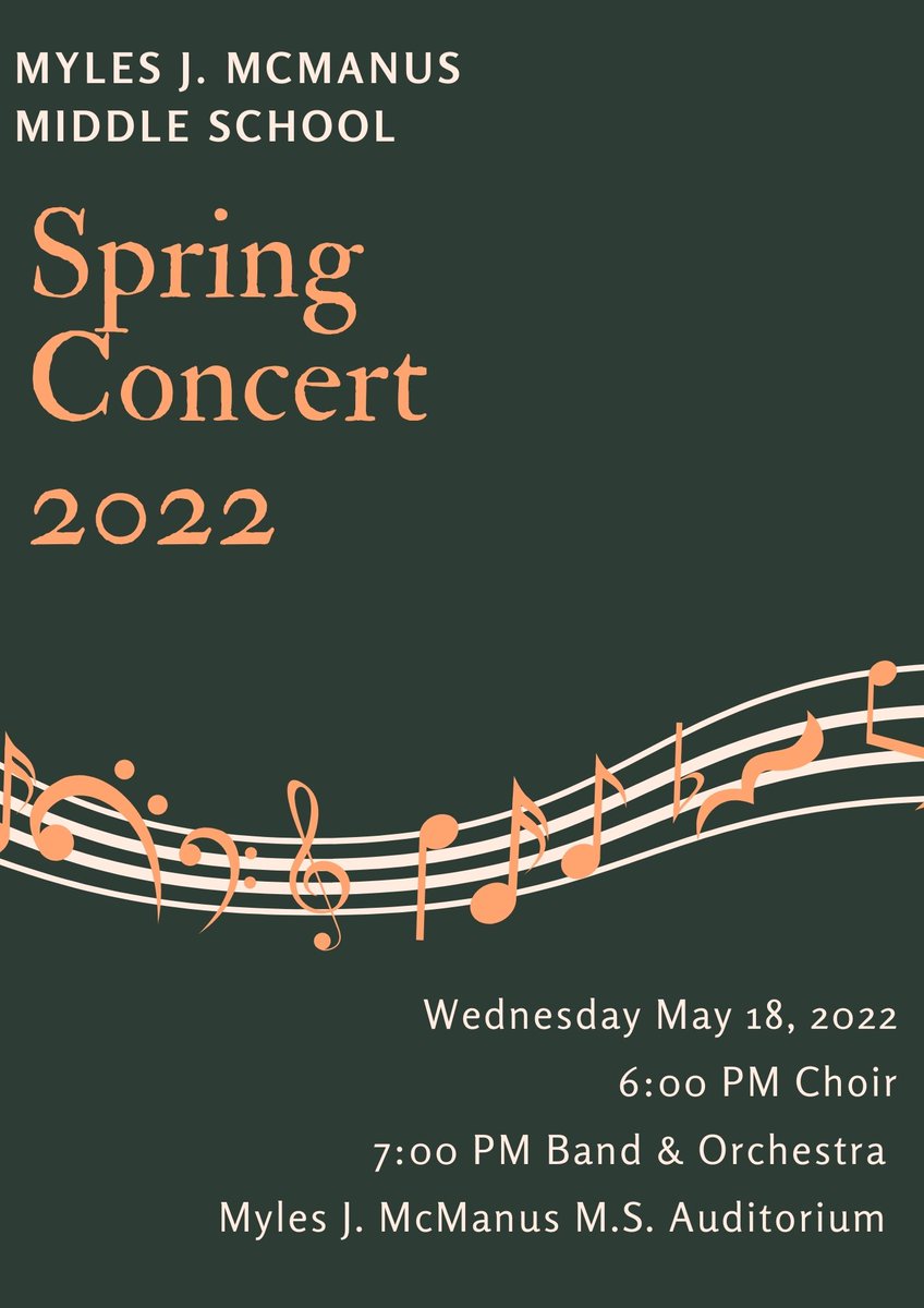 It's almost MMS Spring Concert time! See you next week.
<a href="/LindenFPArts/">LindenFine&PerfArts</a> <a href="/LPS_McManus/">McManus Middle School</a> @LindenSchoolsNJ