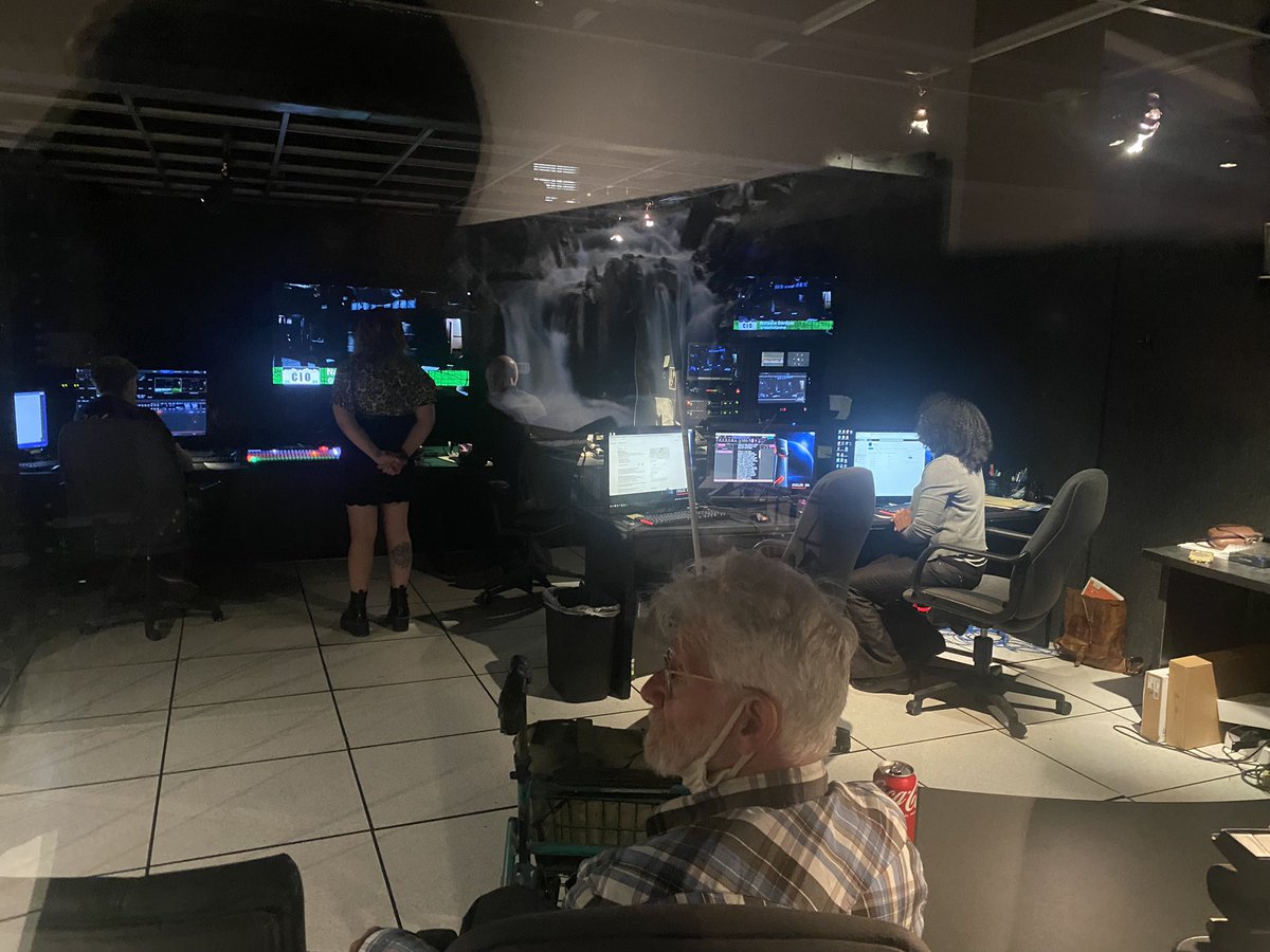 TimWJackson's tweet photo. In-studio today at @PBS12_CO #ColoradoInsideOut #CIO for @DDezzutti’s final show as weekly host. Also on today @ericsondermann @calhounwestword @natashajgardner and Penfield Tate #PublicAffairs #TVpublicaffairs brought #EnstromCandies https://t.co/6oLDYIWF58