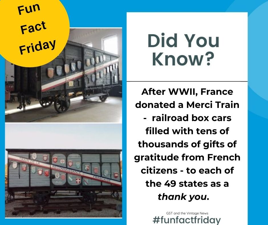 GoldenSpikeTwr's tweet photo. #merci #mercitrain #wwii #history #baileyyard #uprr #gst https://t.co/ulxwscI7lF