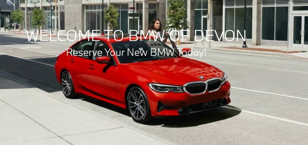 BMWofDevon's tweet photo. Don't just get a BMW, get the BMW of your dreams. Visit our website and learn how you can custom order the perfect new BMW for your lifestyle in just minutes! Click here to get started: https://t.co/83gqJRXOpC https://t.co/CV5LDYBd7W
