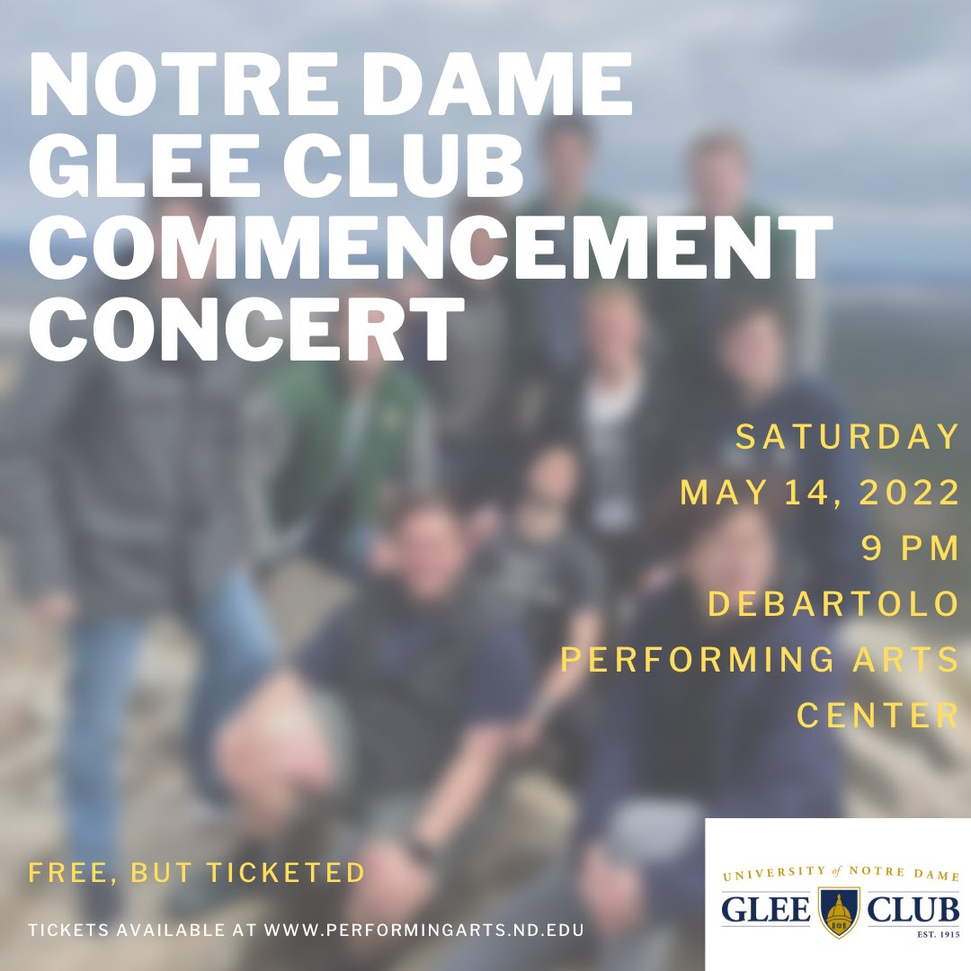 TOMORROW IS OUR COMMENCEMENT CONCERT! Join in DPAC or on our Facebook Livestream at 9 PM to honor the graduating class of 2022!