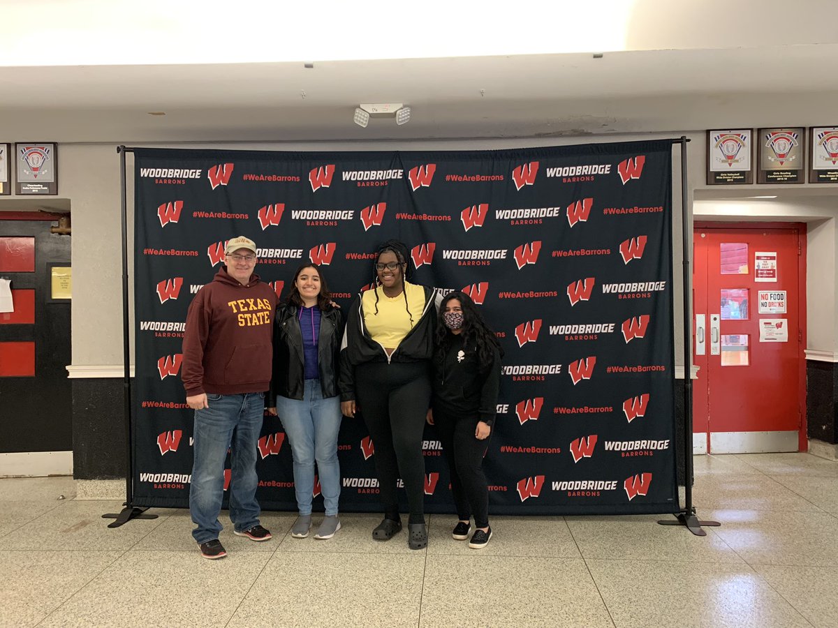 KellySargekel's tweet photo. Repping Texas State & the Marines w/a few Seniors/JROTC cadets on WHS Senior Signing Day/Reach Higher. Congrats to all! #WeAreBarrons #ReachHigher #SeniorSigning @barronsguidance #USMCvets #ArmyStrong @txstate https://t.co/uw5clVA4SD