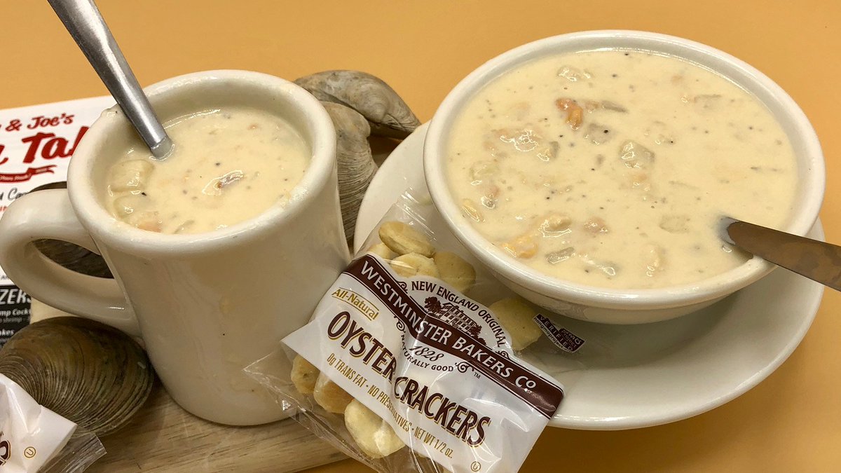 LJFishTale's tweet image. Thanks for the review on our Fresh Clam Chowder! We love it too!

"LOVE THE FOOD!!  The clam chowder is the best I’ve ever had.  Bought a quart to bring home !"
popme.nu/ljsfcc1?utm_ca…