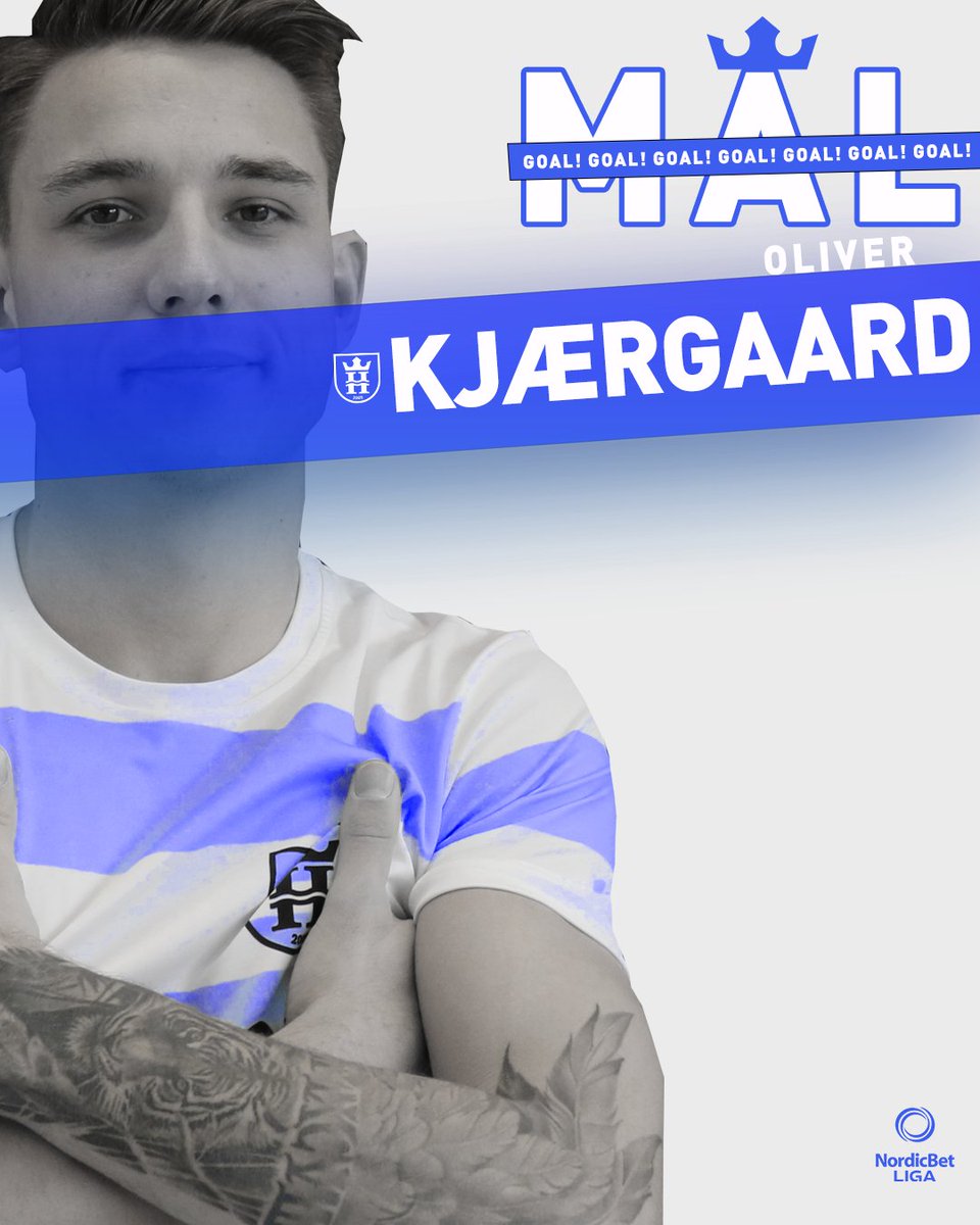 GOAAAAAAAL! KJÆRGAARD! 
👑 Kom så, Helsingoranere!

🕐 53' | 1-3 | #ACHFCH
