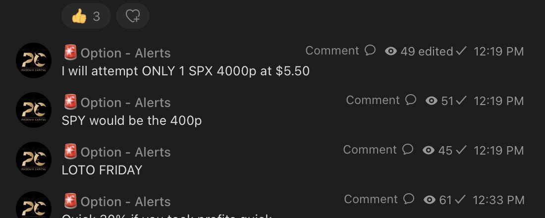 RealLifeAxelrod's tweet photo. 400p $SPY / 4000p $SPX paid out 500% 

No fake furu here!
$5 > 27 

All for FREE. I want ALL OF YOU to WIN!!!
https://t.co/a0Tr8GqSY1 https://t.co/IidHh6C1O7