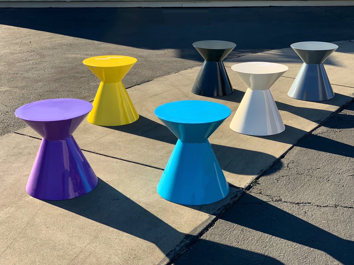 iapsf's tweet image. The Ajax is a perfect balance of size, proportion, and simplicity no matter 
which finish you choose •

#ModernSideTable #HospitalityDesign #RoundSideTable #SiteFurnishings #HandMade #Fiberglass #IAPSF