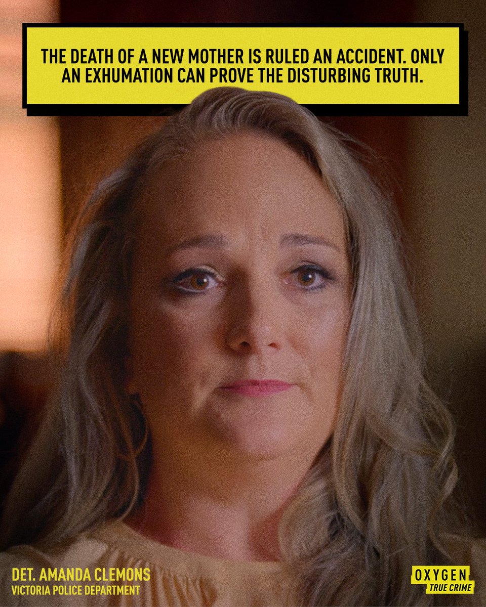 An all new episode of Exhumed: Killer Revealed airs this Sunday, 5/15 at 7/6c on @Oxygen!