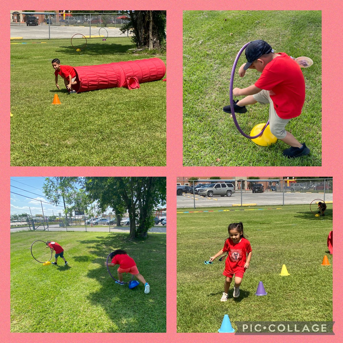 MrsMillerMISD2's tweet image. Event #2: Obstacle Course @Keeble_AISD @ShekaDow @Jennifer_Dixon4 @DozierMrs #KeebleFieldDay #KeebleONEteam