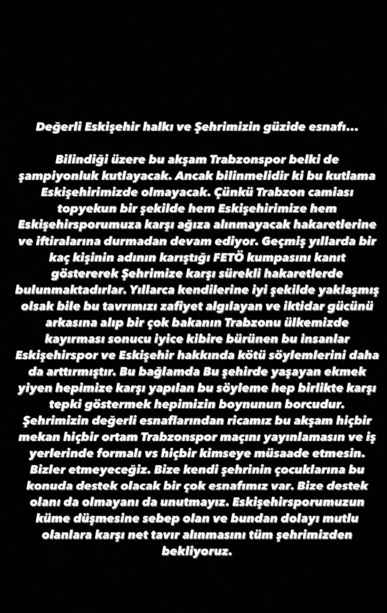 hk_dincturk's tweet photo. HODRİ MEYDAN!
Suçsa, paylaşarak bende işliyorum bu suçu!
Yeter artık şehrinin takımına sahip çıkanlar ile bu kadar uğraştığınız!
@MurattDiri  bu ülkenin en aklı başında, en düzgün trübün liderlerinden birisidir.
AYIPTIR YAPILAN!
@TC_icisleri 
@EmniyetGM 
@tcbestepe 
@RTErdogan https://t.co/GYBS5UTGMZ