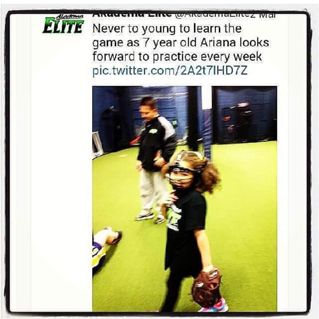 ABarrett24's tweet photo. #FBF 6 yr old me. THIS was pressure. Probably why I’m never nervous pitching now! This is also when I met Coach LaRezza, and he TOLD me I would pitch for him at IHA one day 😭 I hope I’m making you proud! 🕊💙 #IHA #mudita #soar #borninthefire https://t.co/UstHH0yWS9
