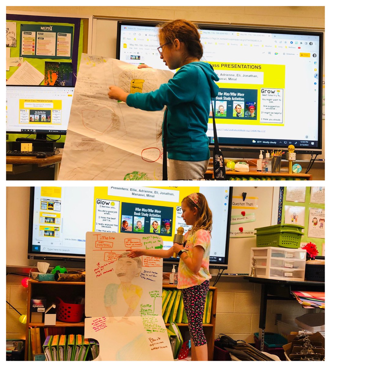 iLEAD students <a href="/KESkangaroos/">Kipps Elementary</a> did a fantastic job presenting their Famous Leaders projects and giving &amp; receiving constructive feedback to their peers. <a href="/MCPS_VA_Gifted/">MCPS_VA Gifted</a>