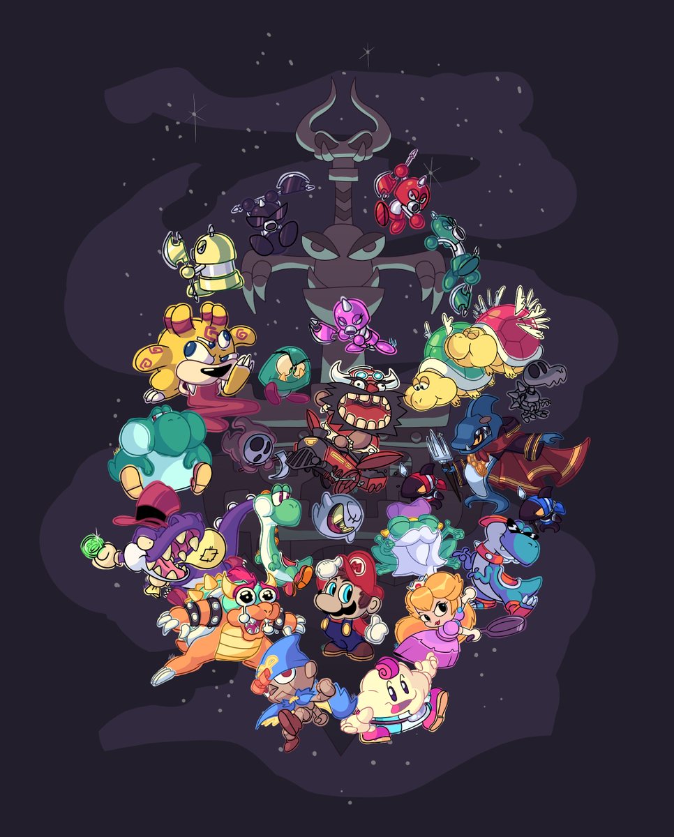 flipskip1's tweet photo. Super Mario RPG: Legend of the Seven Stars was released on THIS DAY in 1996 for the SNES. Still one of my favorite takes on the Mario universe and I had fun revisiting so many of it's interesting cast of characters. https://t.co/Co8UZM3krZ