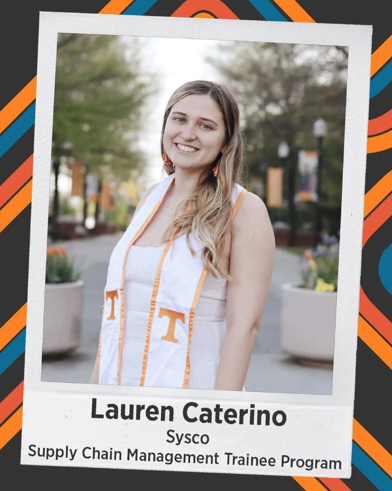 GSCInstitute's tweet photo. 🎓 Join us in congratulating the upcoming @HaslamUT class of 2022 &amp; the future of #SupplyChainManagement 🧡 We wish we could feature all of @UTKnoxville's fantastic #SCM students! #HaslamReady #HaslamEngaged #HaslamPrepared #UTGrad2022 Commencement Info ➡️ https://t.co/SnwPSOQ3dV https://t.co/NpN190ml12