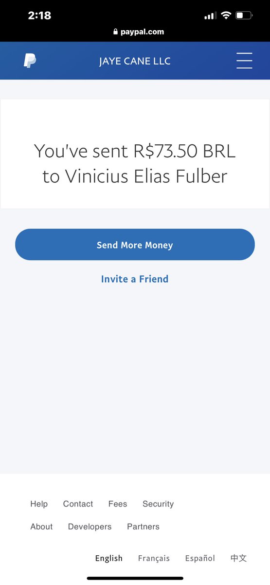 Jayecane's tweet photo. sent you money @vinitupeti who’s next? rt + done https://t.co/8oeDYglBox
