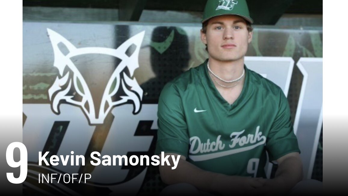 ForkBaseball's tweet photo. Congratulations to Kevin Samonsky on being named to the 5A All-State Team. 
@KevinSamonsky https://t.co/nnsI70TyPV