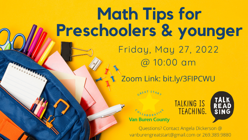 vanburenGSPC's tweet photo. Math Tips for Preschoolers - May 27th - https://t.co/lifhans7Wz https://t.co/8nmo1lCcxJ
